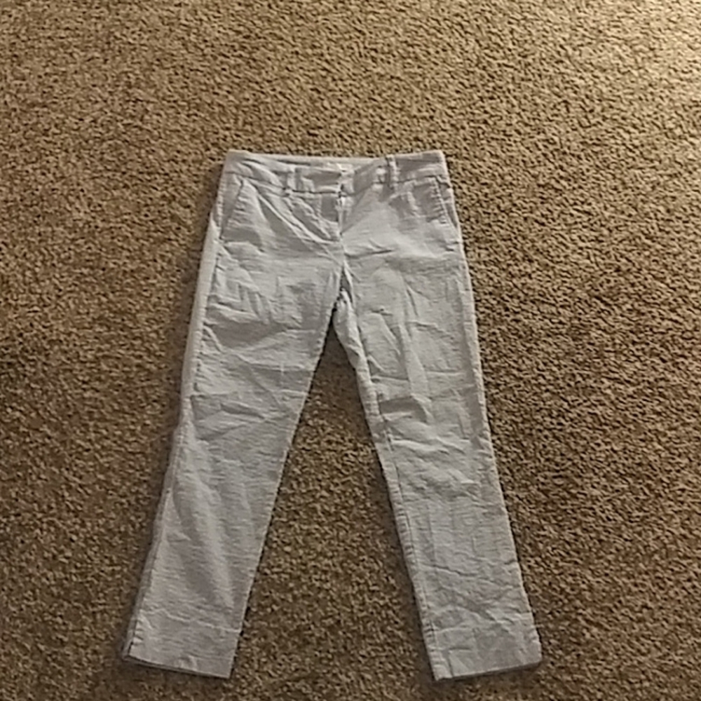 Vertical striped pants